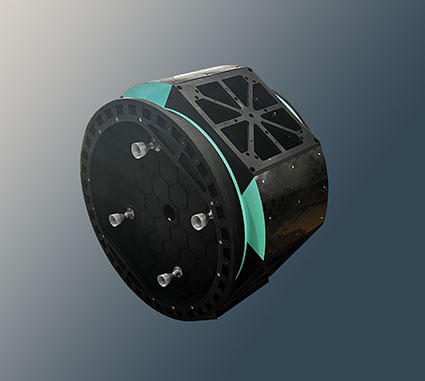 Cuerpo estructura satélite